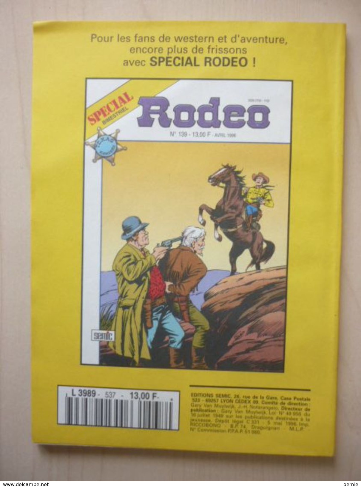 Rodeo    °°°°°°    Mensuel N°  537 - Rodeo