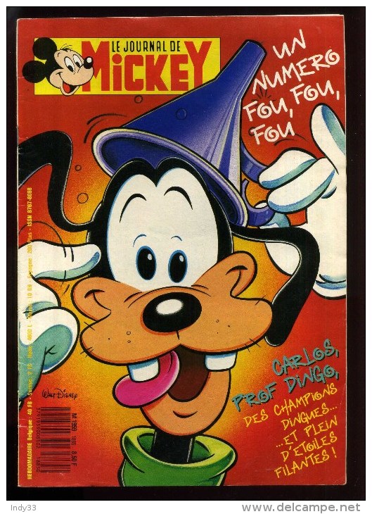 - LE JOURNAL DE MICKEY . OCT. 1988 . - Journal De Mickey