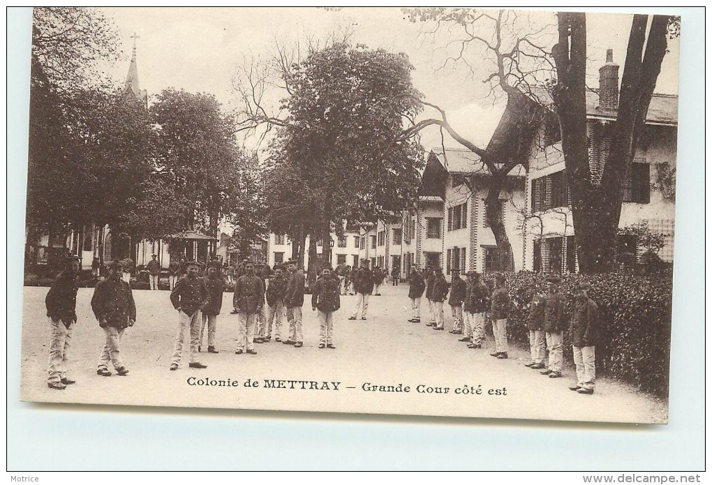 COLONIE DE METTRAY - Grande Cour Côté Est. - Mettray