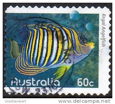 Australia 2010 Fishes Of The Reef 60c Regal Angelfish Perf 11 Used - Usados