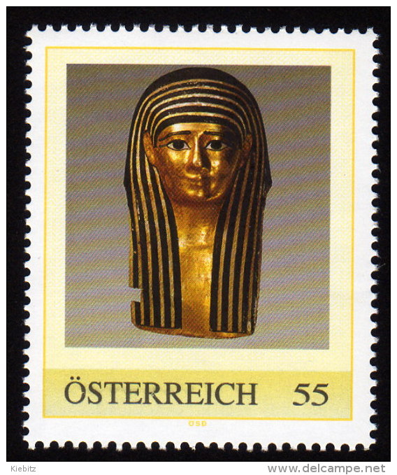 ÖSTERREICH 2009 ** Mumienmaske Ptolemäerzeit 3.-1.Jh.v.Chr. - PM Personalized Stamp MNH - Personalisierte Briefmarken