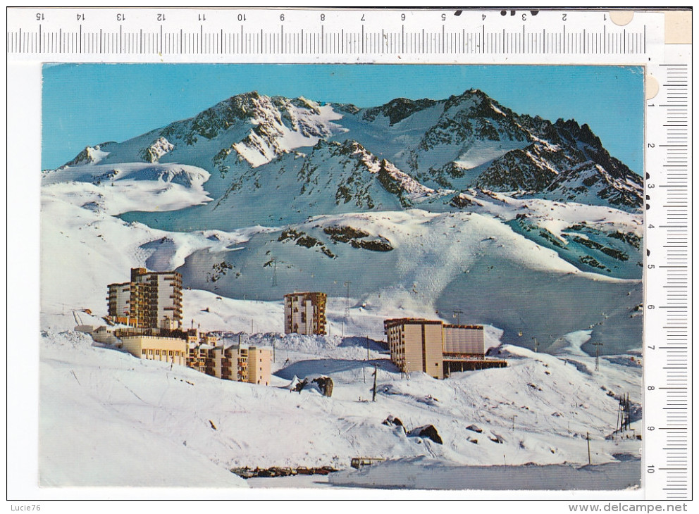 VAL THORENS   -  Vue D Ensemble ;  En  Arrière Plas,    PECLET  POLSET - Val Thorens