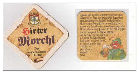 Hirter Brauerei Österreich , Morchl - Unweit Von Grades Befinden Sich - Bierdeckel