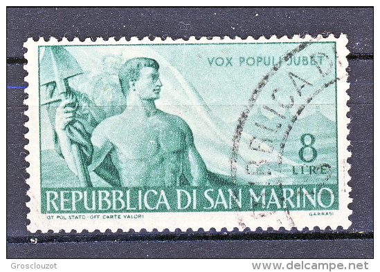 San Marino 1948 Lavoro N. 336, 337, 3490 Usati - Usados