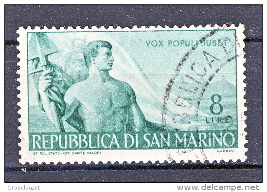 San Marino 1948 Lavoro N. 336, 337, 3490 Usati - Usati