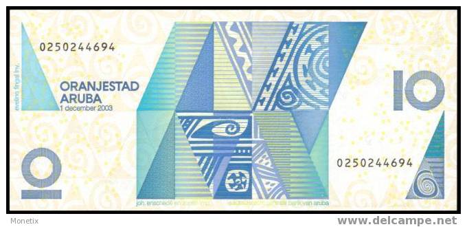 Aruba #16, 10 Florin, 2003, UNC / NEUF - Aruba (1986-...)