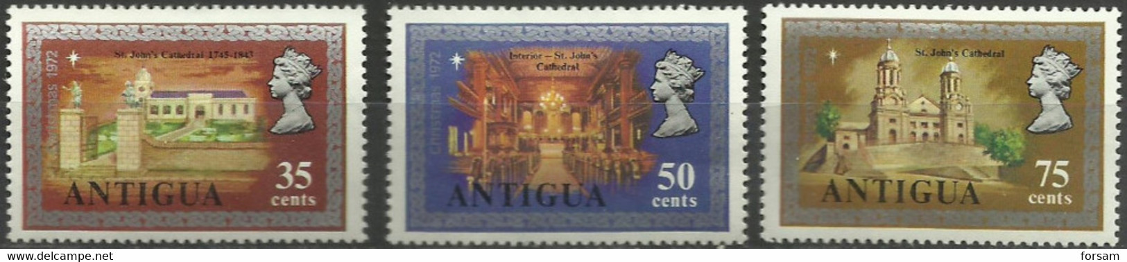 ANTIGUA..1972..Michel # 281-283..MNH. - 1960-1981 Autonomie Interne