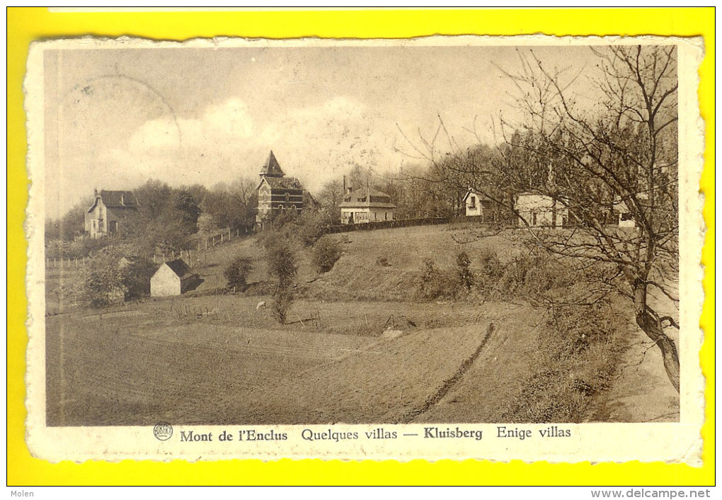 QUELQUES VILLAS = MONT DE L' ENCLUS - KLUISBERG Of KLUISBERGEN       Orroir       2767 - Kluisbergen