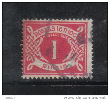 W1868 - IRLANDA 1925 , Segnatasse Il N. 2 Usato - Portomarken
