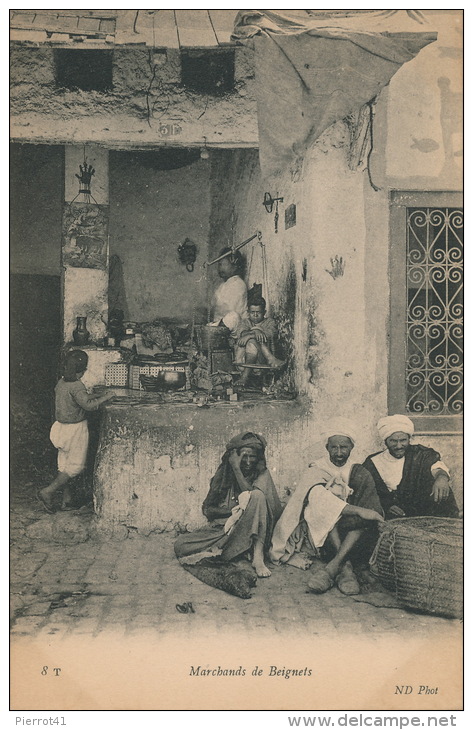 ETHNIQUES ET CULTURES - AFRIQUE DU NORD - Marchands De Beignets - Afrika