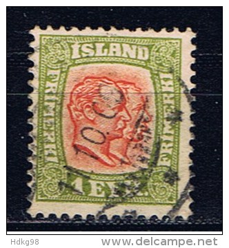 IS+ Island 1907 Mi 49 Könige - Used Stamps