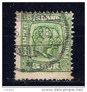 IS+ Island 1907 Mi 51 Könige - Used Stamps