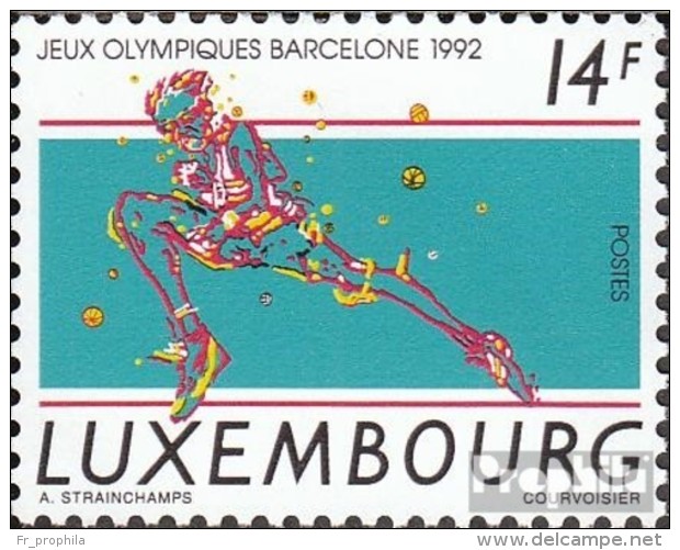 Luxembourg 1297 (complète.Edition.) Neuf Avec Gomme Originale 1992 Jeux Olympiques Été '92 - Neufs