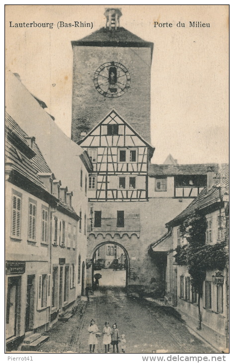 LAUTERBOURG - Porte Du Milieu - Lauterbourg