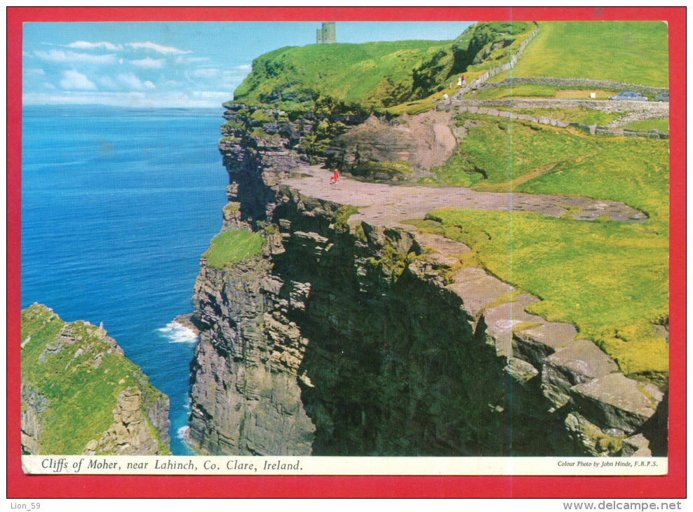 162903 / Cliffs Of Moher , NEAR LAHINCH , Co.  CLARE - USED 1968 TO BULGARIA Ireland Irlande Irland - Clare