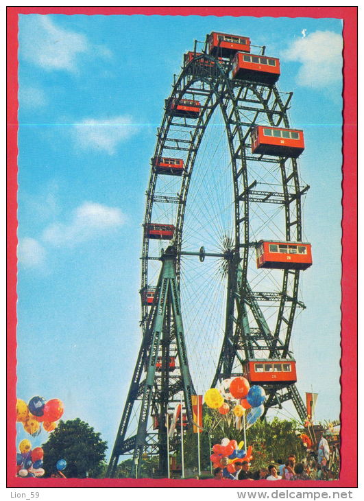 162913 / WIEN ( VIENNA ) - PRATER , Ferris Wheel GIANT WHEEL , RIESENRAD , ROUTE GEANTE Austria Osterreich AutricheItem - Prater