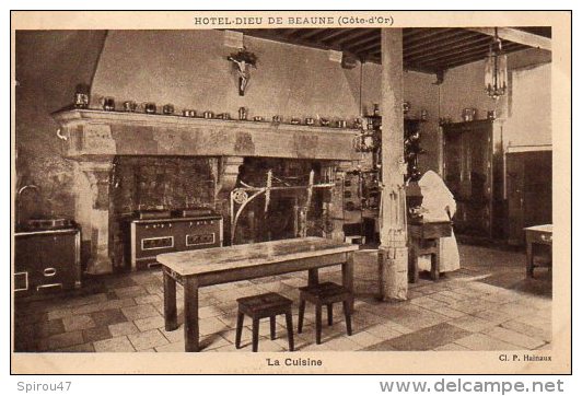 CPA BEAUNE - HOTEL DIEU - LA CUISINE - Beaune