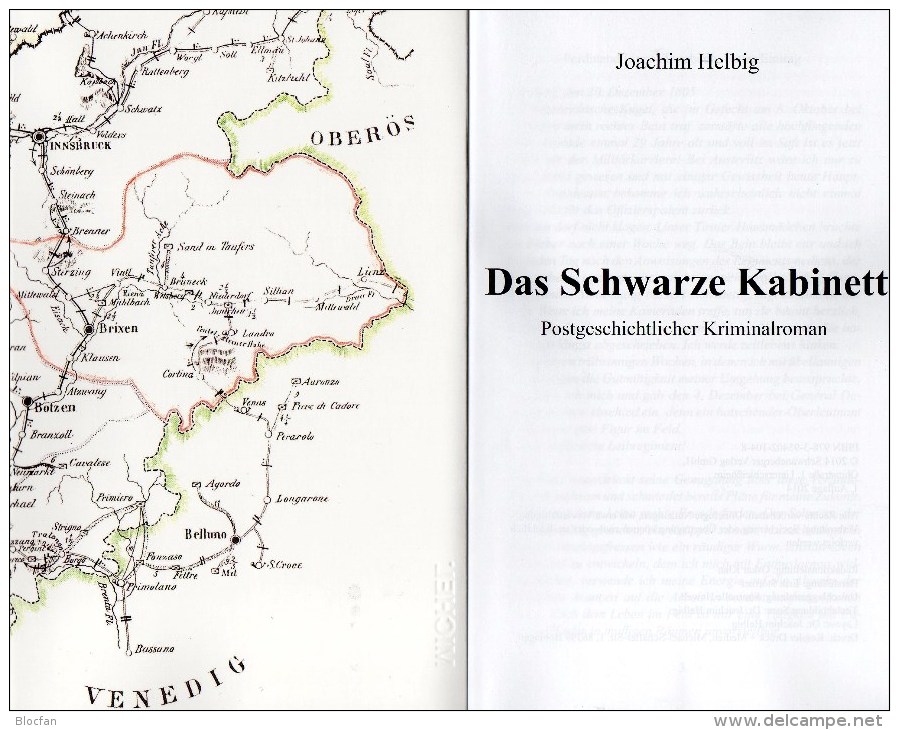Helbig Krimi Das Schwarze Kabinett 2014 Neu ** 20€ Philatelistische Kriminalroman New Philatelic History Book Of Germany - Original Editions