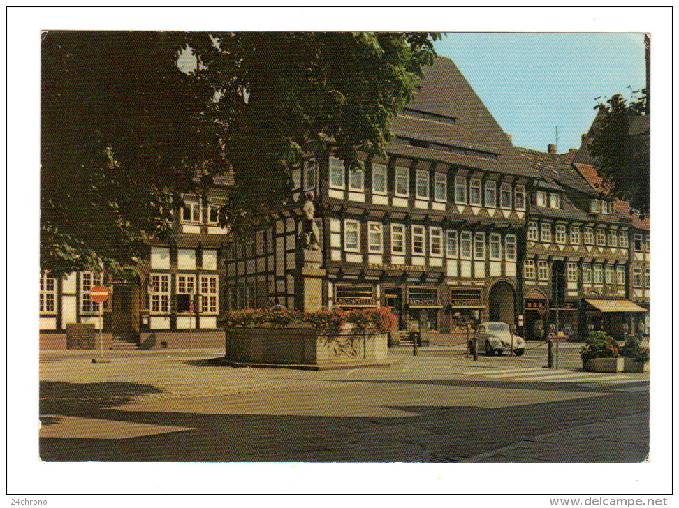 Allemagne: Einbeck, Sehenswerte Alte Stadt, Volkswagen Coccinelle (15-700) - Einbeck