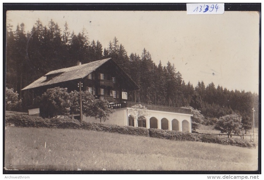 Rüti Bei Riggisberg - Ferienheim Gibelegg Ca 1930 ; Mit Stempel Gibelegg Und N° Tel : 116 (13´396) - Riggisberg 