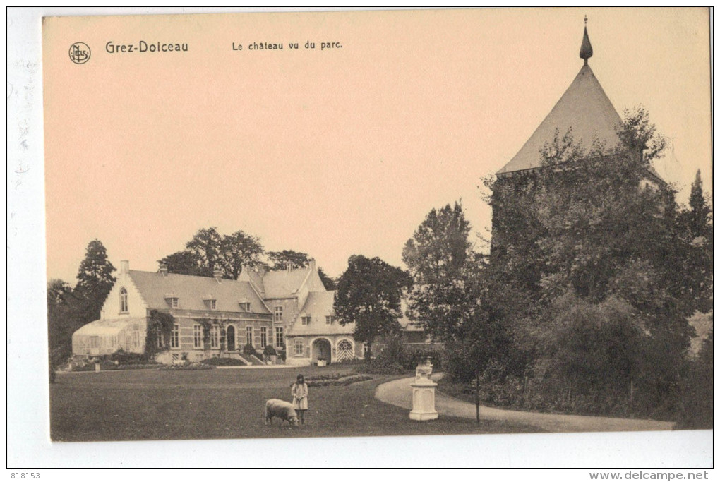 Grez-Doiceau : Le Château Vu Du Parc - Graven