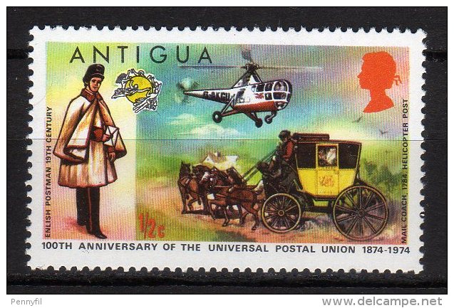 ANTIGUA - 1974 Scott# 334 ** - 1960-1981 Autonomie Interne