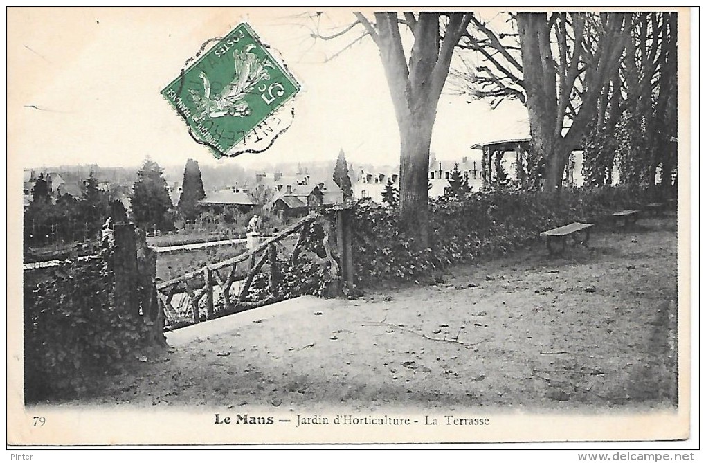 LE MANS - Jardin D'Horticulture - La Terrasse - Le Mans