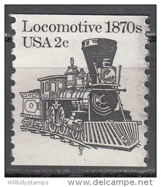 United States     Scott No.  1897a    Mnh    Year 1981    Pnc  No. 3 - Coils (Plate Numbers)