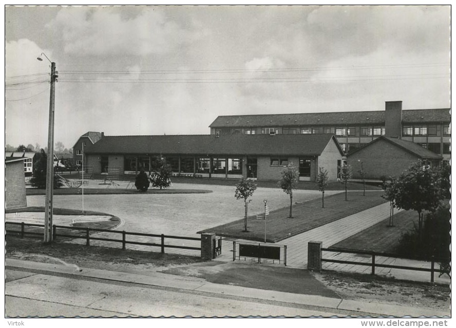 Zonhoven :  Rijkslagerde- En Middelbare Scholen  ( Groot Formaat  15 X 10 Cm ) Uig. Drukkerij Bongaerts - Zonhoven