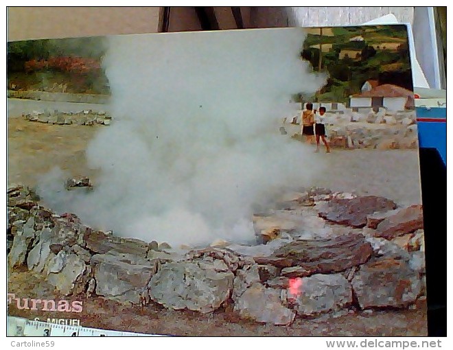 AÇORES PORTUGAL AZORES FURNAS HOT SPRINGS GEYSER ST. MICHAEL SÃO MIGUEL N1975  ER14334 - Açores