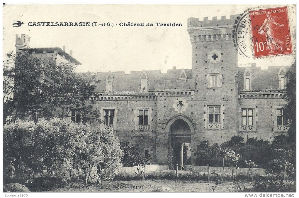 MIDI PYRENEES - 82 - TARN ET GARONNE - CASTELSARRASIN - Château De Terrides - Castelsarrasin