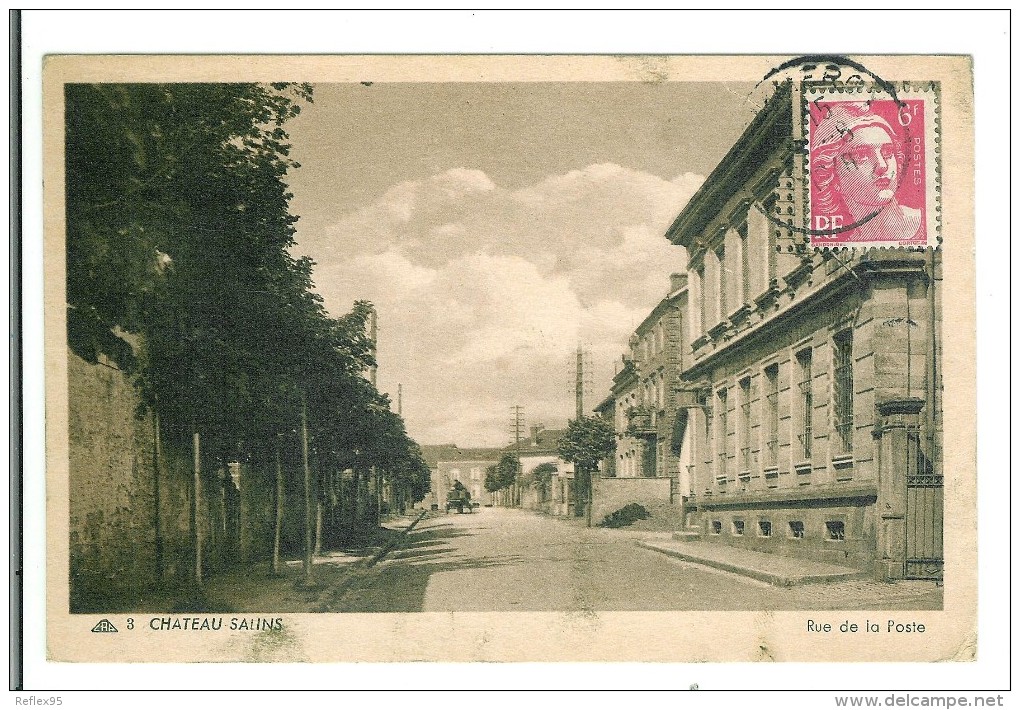 CHATEAU SALINS - Rue De La Poste - Chateau Salins