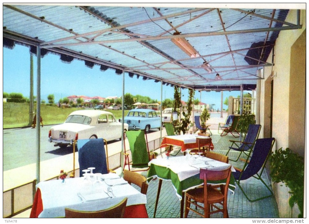 ITALIE--FOLLONICA (grosseto)--HOTEL AUSONIA-- Restaurant-( Voitures FIAT Ou Autres )--voir 2 Scans - Grosseto