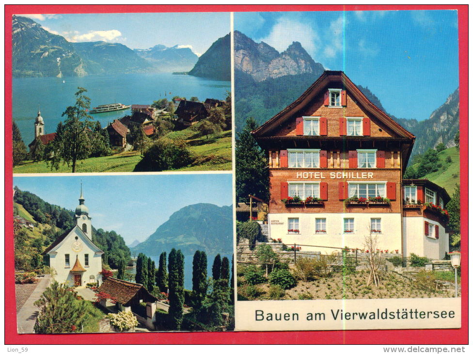 162987 / Bauen - Am Vierwaldstättersee HOTEL SCHILLER -   Switzerland Suisse Schweiz Zwitserland - Bauen