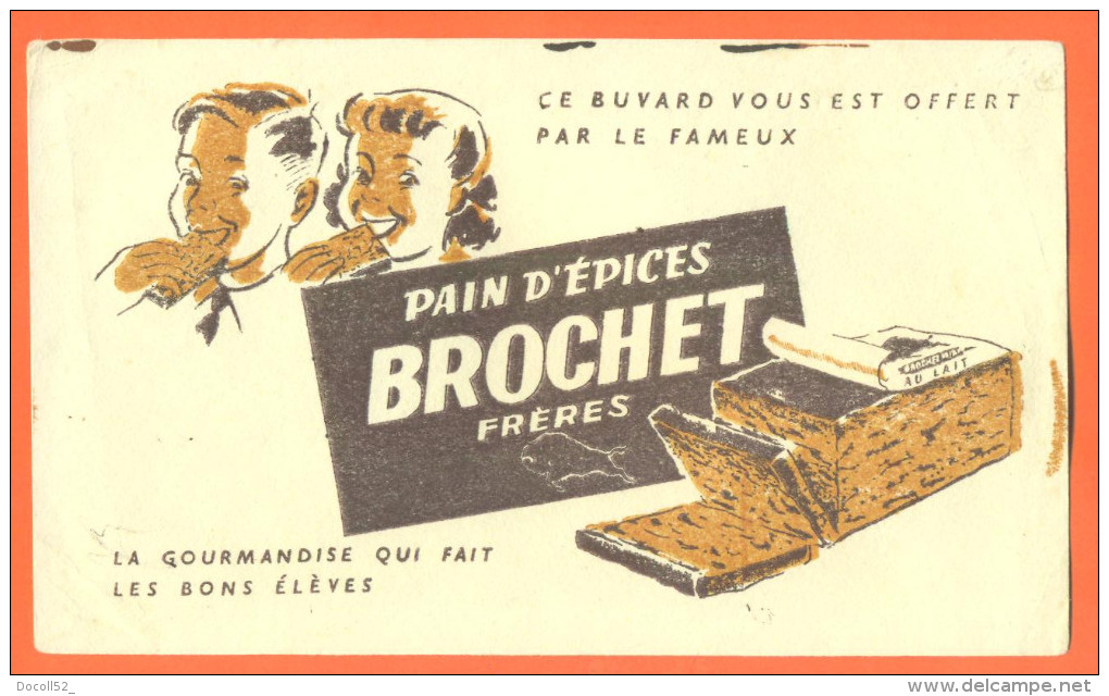 Buvard  Pain D'epices Brochet - Pain D'épices