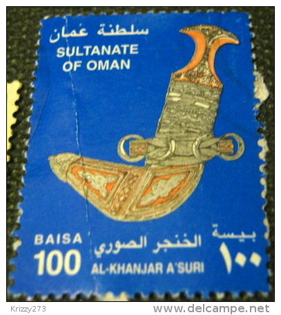 Oman 2001 Al-Khanjar A'suri 100b - Used - Oman