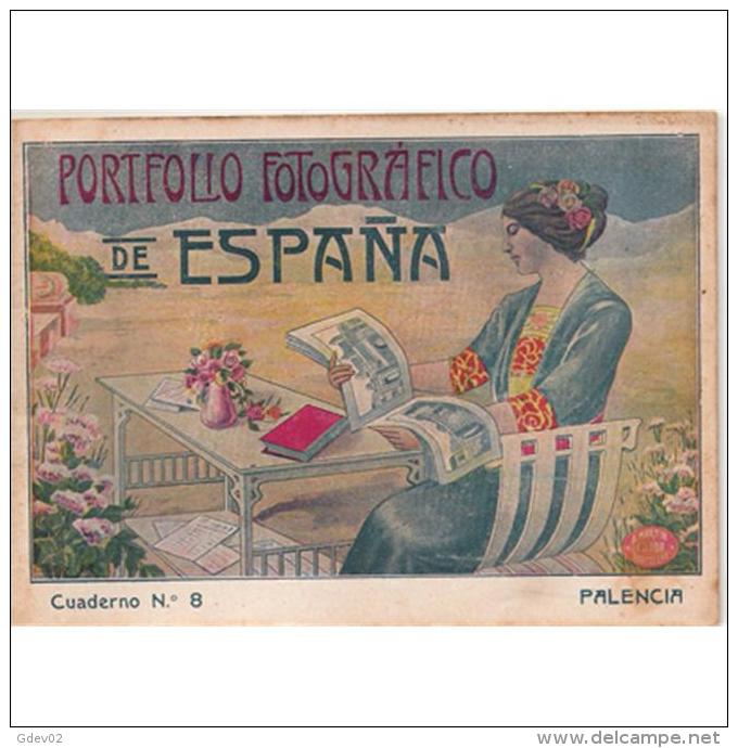 PLNCTPA100-LFTPFOPLNC.Tarjeta Postal DE PALENCIA.Potfolio De PALENCIA - Palencia