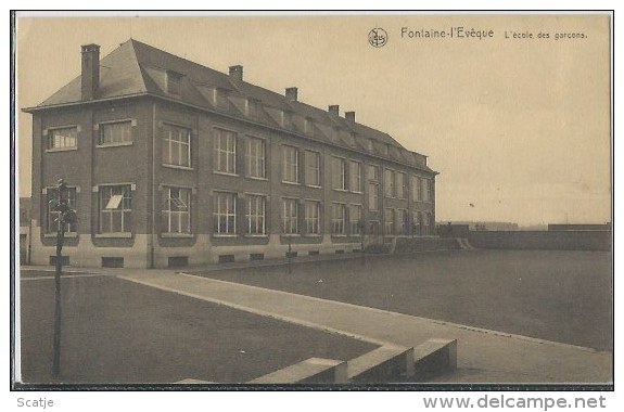 Fontaine-L´Evêque.  -   L'Ecole Des Garçons. - Fontaine-l'Evêque