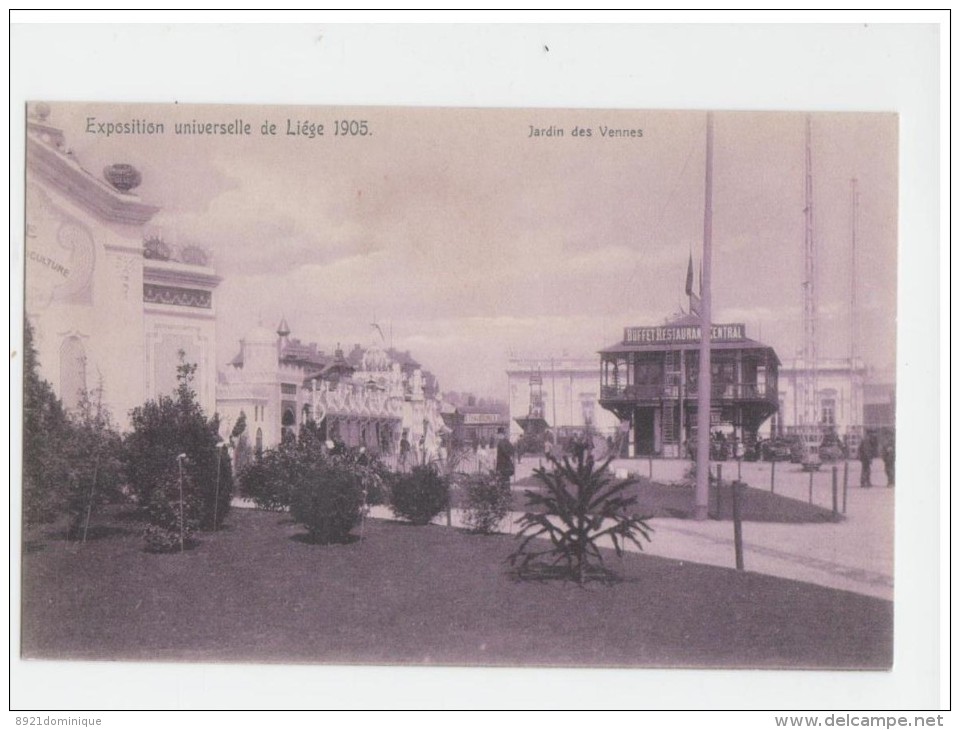 Liege - Luik - (Exposition Universelle De 1905) - Jardin Des Vennes - Nels Brux. N° 122 - Luik