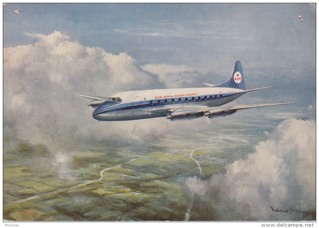 KLM - Vickers Viscount - Autres & Non Classés