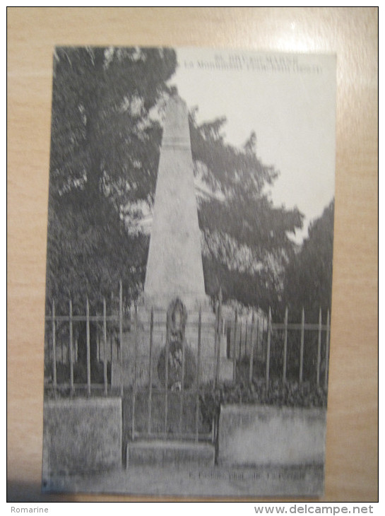 Bry Sur Marne - Le Monument Franchetti - Bry Sur Marne