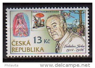 2014 Czech /Tschechien - Stamps Engraver - Ladislav Irka - 100 Years Of Birth -Mushroms, Madonna, Etc  1 V Paper - MNH** - Ungebraucht