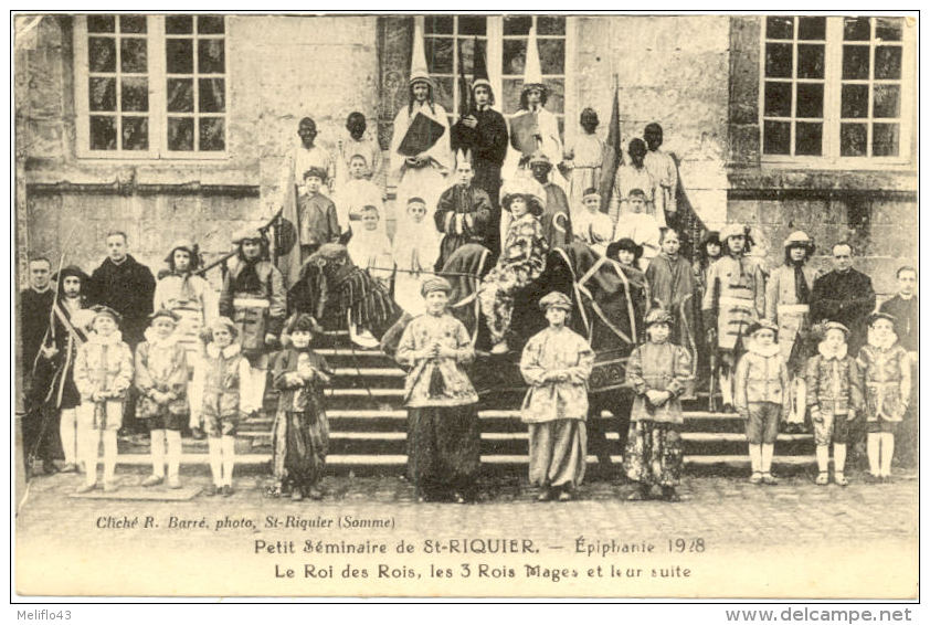 80/ TOP CPA A - Petit Séminaire De St Riquier - Epiphanie 1918 - Saint Riquier