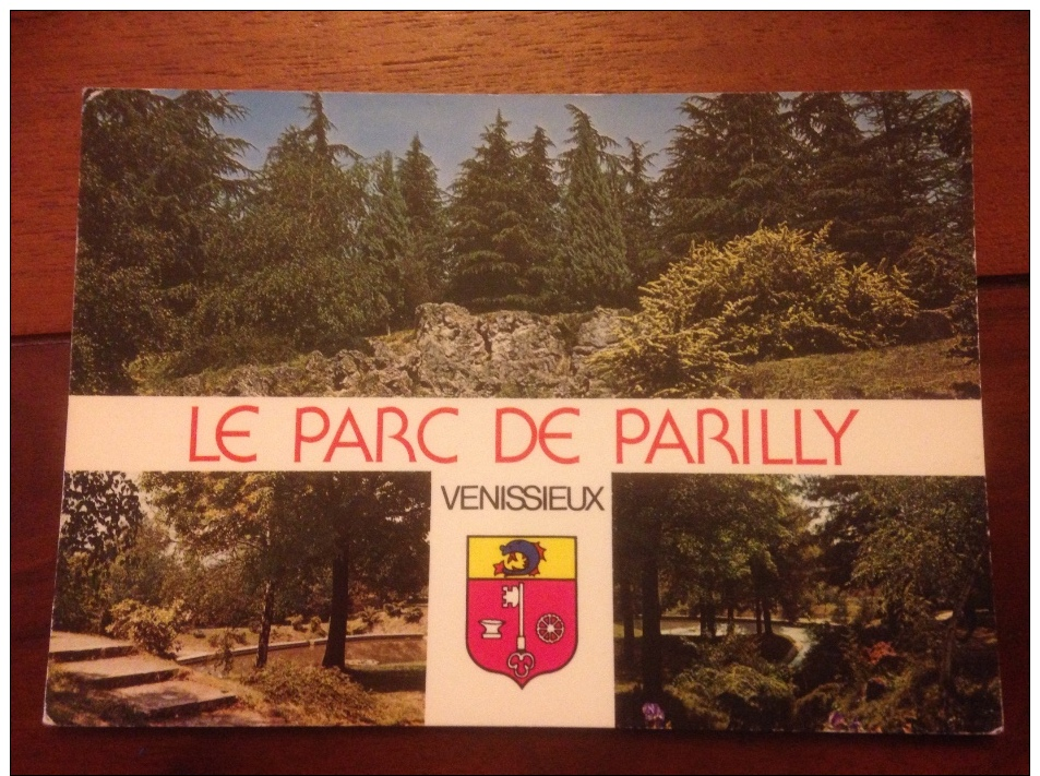 Venissieux Le Parc De Parilly Cpm Multi Vues - Vénissieux