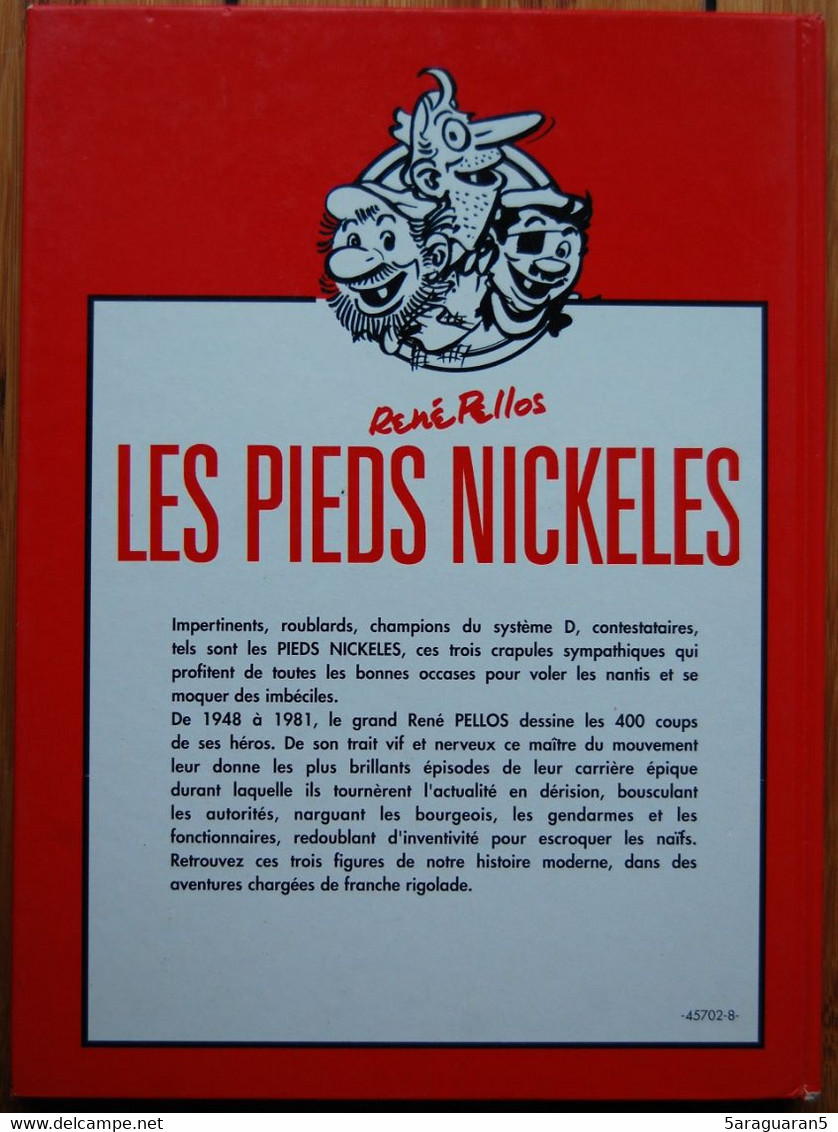 BD LES PIEDS NICKELES - Intégrale 3 - En Périgord, En Auvergne, Contre Cognedur - Pieds Nickelés, Les