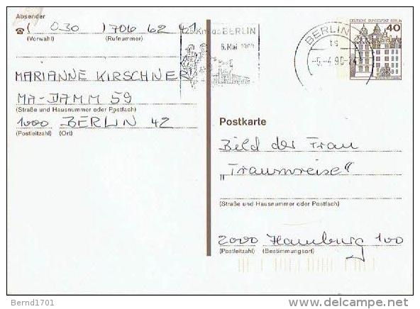 Germany / Berlin - Postkarte Echt Gelaufen / Postcard Used (D977) - Cartes Postales - Oblitérées