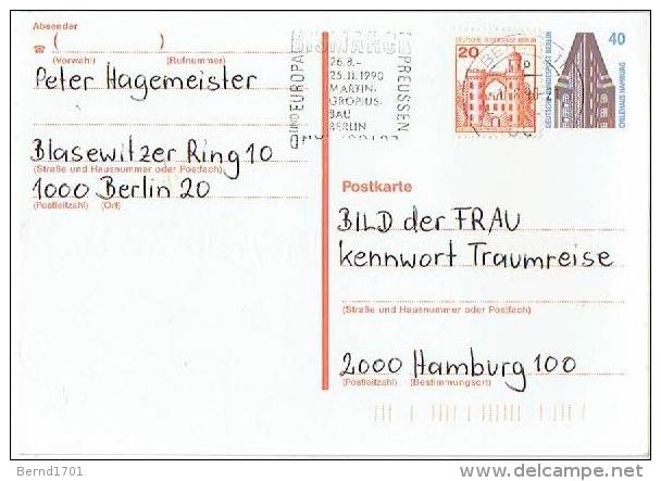 Germany / Berlin - Postkarte Echt Gelaufen / Postcard Used (D980) - Postkarten - Gebraucht