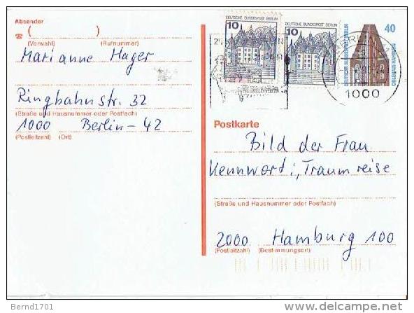 Germany / Berlin - Postkarte Echt Gelaufen / Postcard Used (D982) - Cartes Postales - Oblitérées