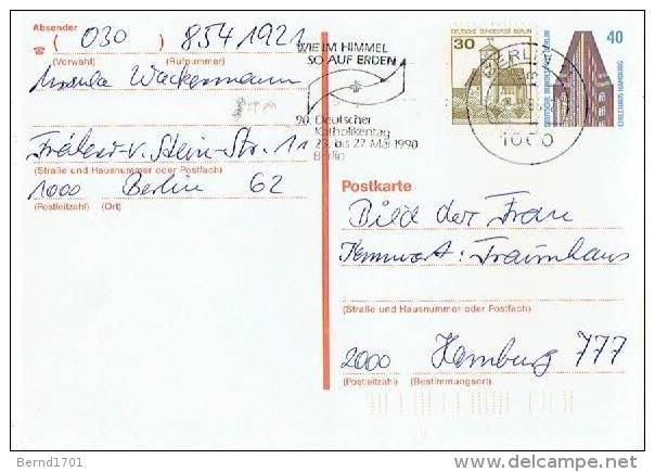 Germany / Berlin - Postkarte Echt Gelaufen / Postcard Used (D984) - Cartoline - Usati