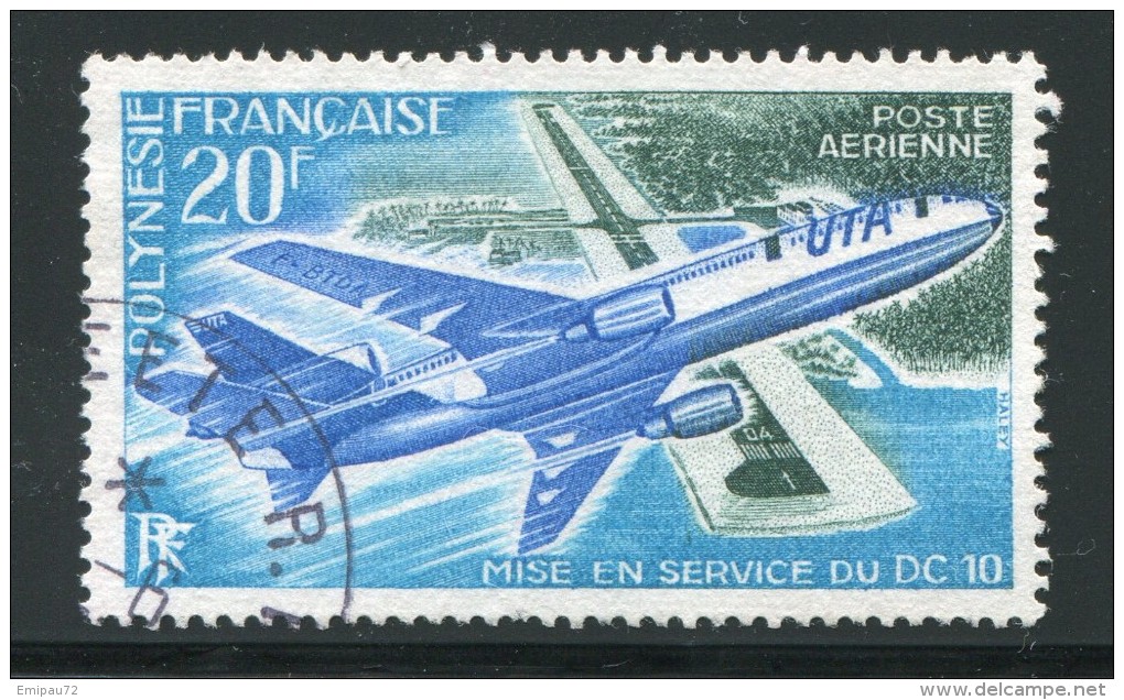POLYNESIE FRANCAISE- P.A Y&T N°74- Oblitéré - Used Stamps